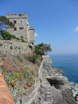 Zamek, mury i wieże, Monterosso al Mare, Cinque Terre